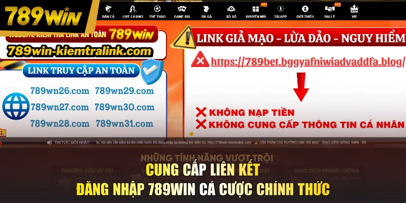Cung cấp liên kết đăng nhập 789WIN cá cược chính thức